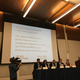 Panelists MarthaMcKenna, Nadeem Mazen, Philip Stoddard and Shaughnessy Naughton share advice for scientists interested in running for political office at a recent 314 Action event. Image: Maddie Stone